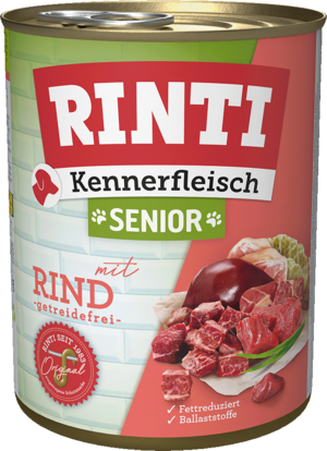 Rinti Kennerfleisch Senior + Rind 800g