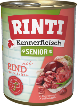 Kennerfleisch - Senior + Rind - Dose - 800g