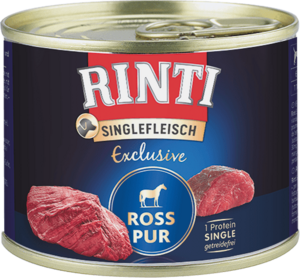 Rinti Singlefleisch Exclusive Ross Pur 185g