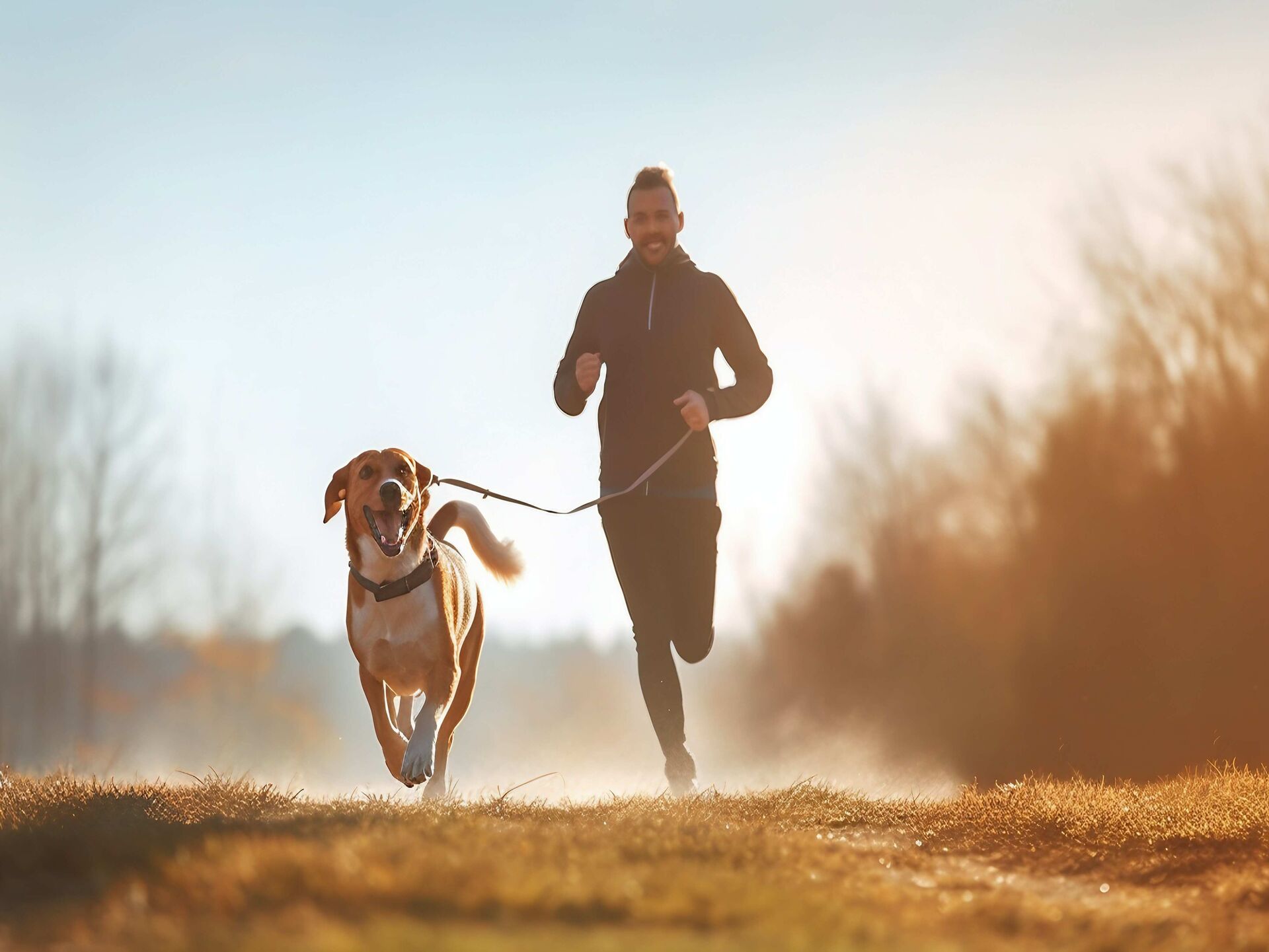 Bewegung mit Hund