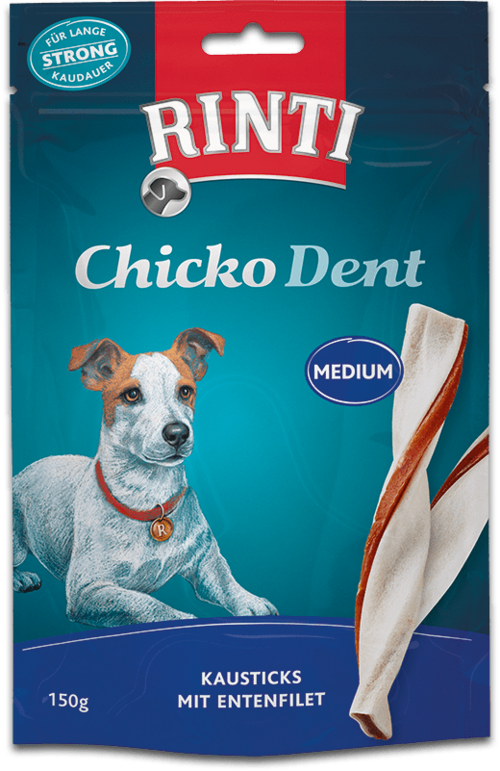 Rinti Chicko Dent Ente - Gedrehte Kausticks Medium 150g