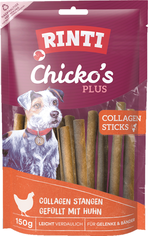 Rinti Chicko Plus Collagen Sticks mit Huhn 150g
