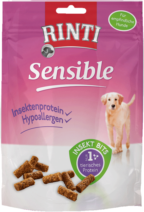 Rinti Sensible Snack Insekt Bits Hypoallergen 50g