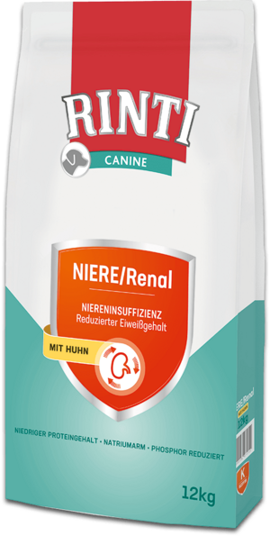 Rinti Canine NIERE/Renal Huhn 12kg