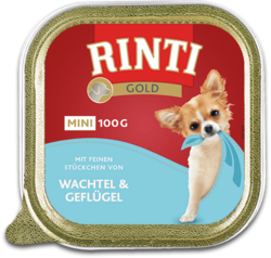 Gold mini - Wachtel & Geflügel  - Schale - 100g