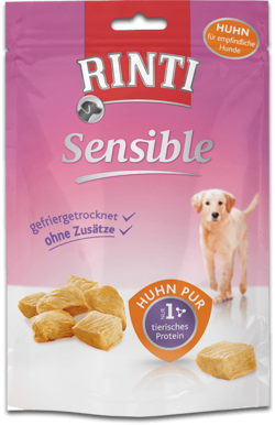 Sensible Snack - Huhn pur (gefriergetrocknet) - Beutel - 120g