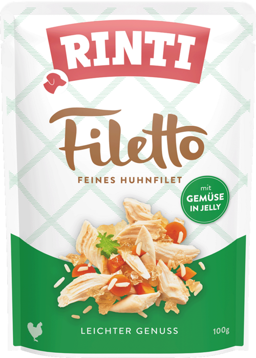 Rinti Filetto Huhnfilet mit Gemüse 100g