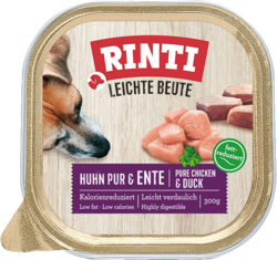 Leichte Beute - Huhn Pur + Ente - Schale - 300g