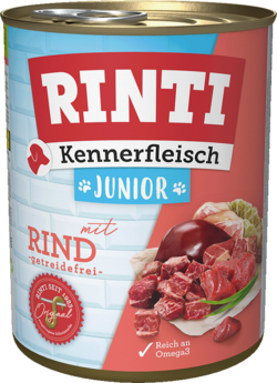Kennerfleisch - Junior + Rind - Dose - 800g