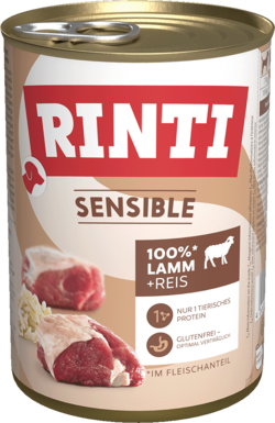 Sensible - Lamm + Reis - Dose - 400g
