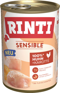 Sensible - Huhn + Karotte - Dose - 400g