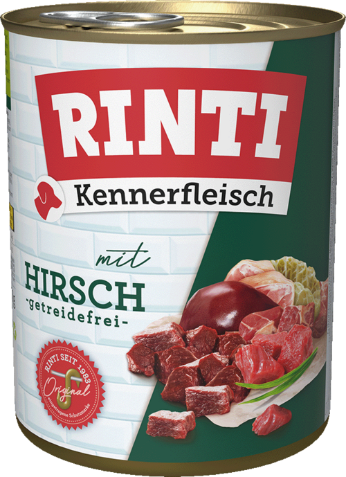 Rinti Kennerfleisch Hirsch 800g