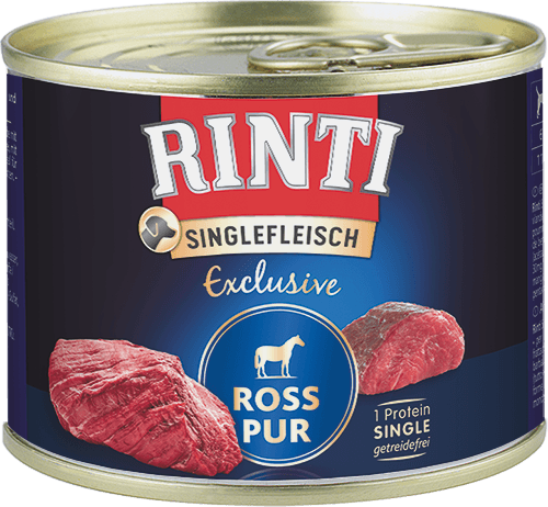 Rinti Singlefleisch Exclusive Ross Pur 185g