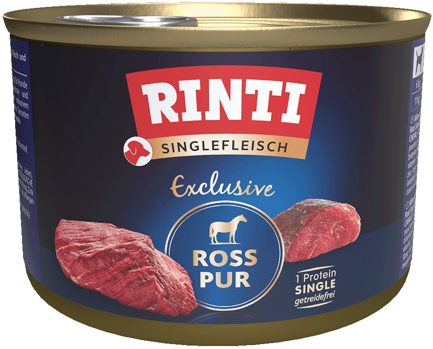 Rinti Singlefleisch Exclusive Ross Pur 185g