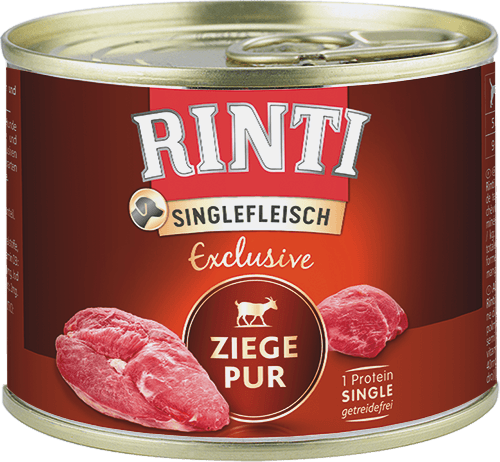Rinti Singlefleisch Exclusive Ziege Pur 185g
