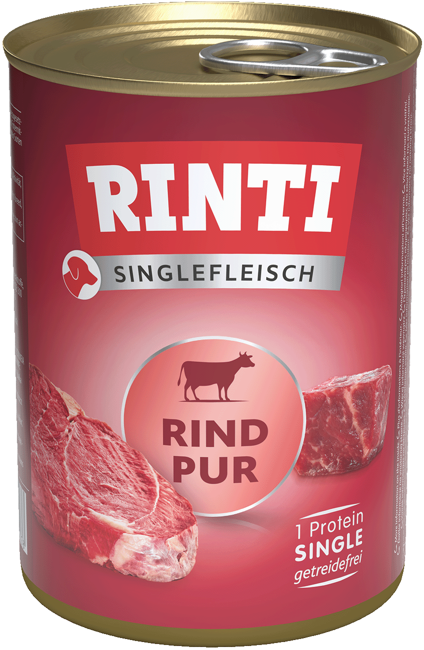 Rinti Singlefleisch Rind pur günstig kaufen bei ZooRoyal
