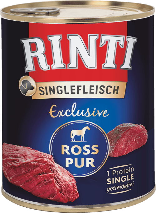 Rinti Singlefleisch Exclusive Ross Pur 800g