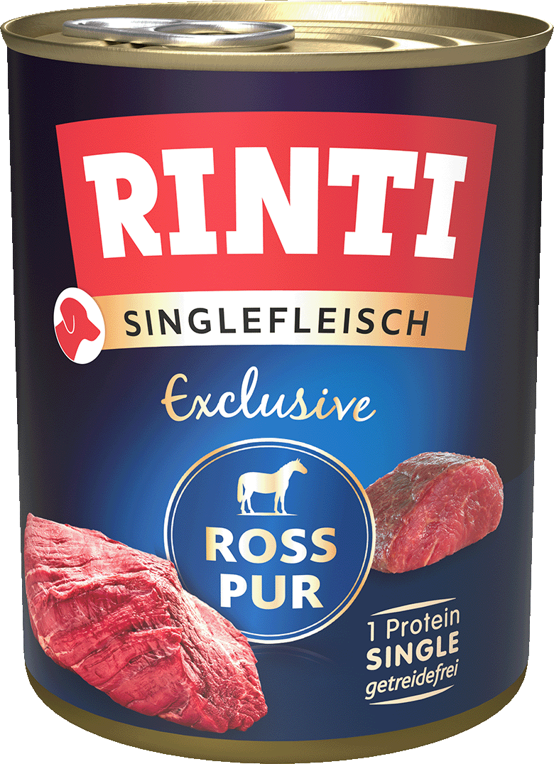 Rinti Singlefleisch Exclusive Ross Pur 800g