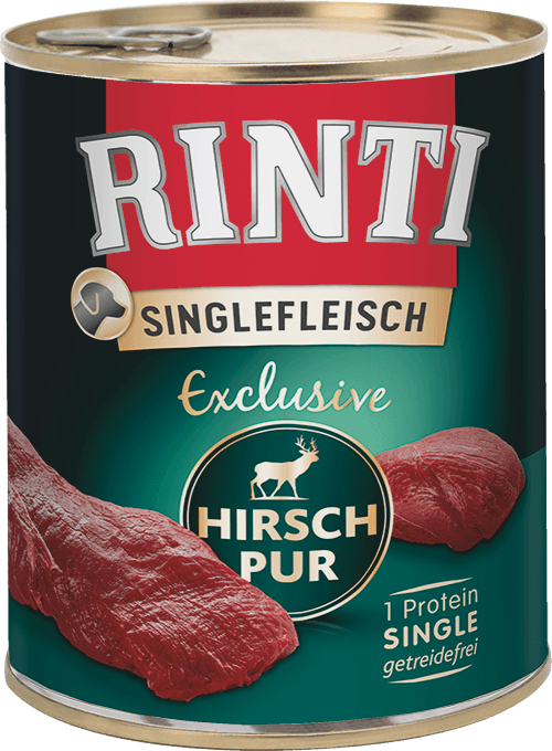 Rinti Singlefleisch Exclusive Hirsch Pur  800g